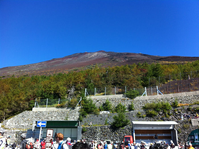 ゴール！新五合目