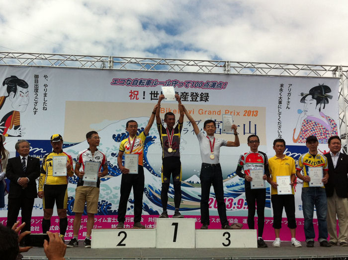 晋さん優勝！！