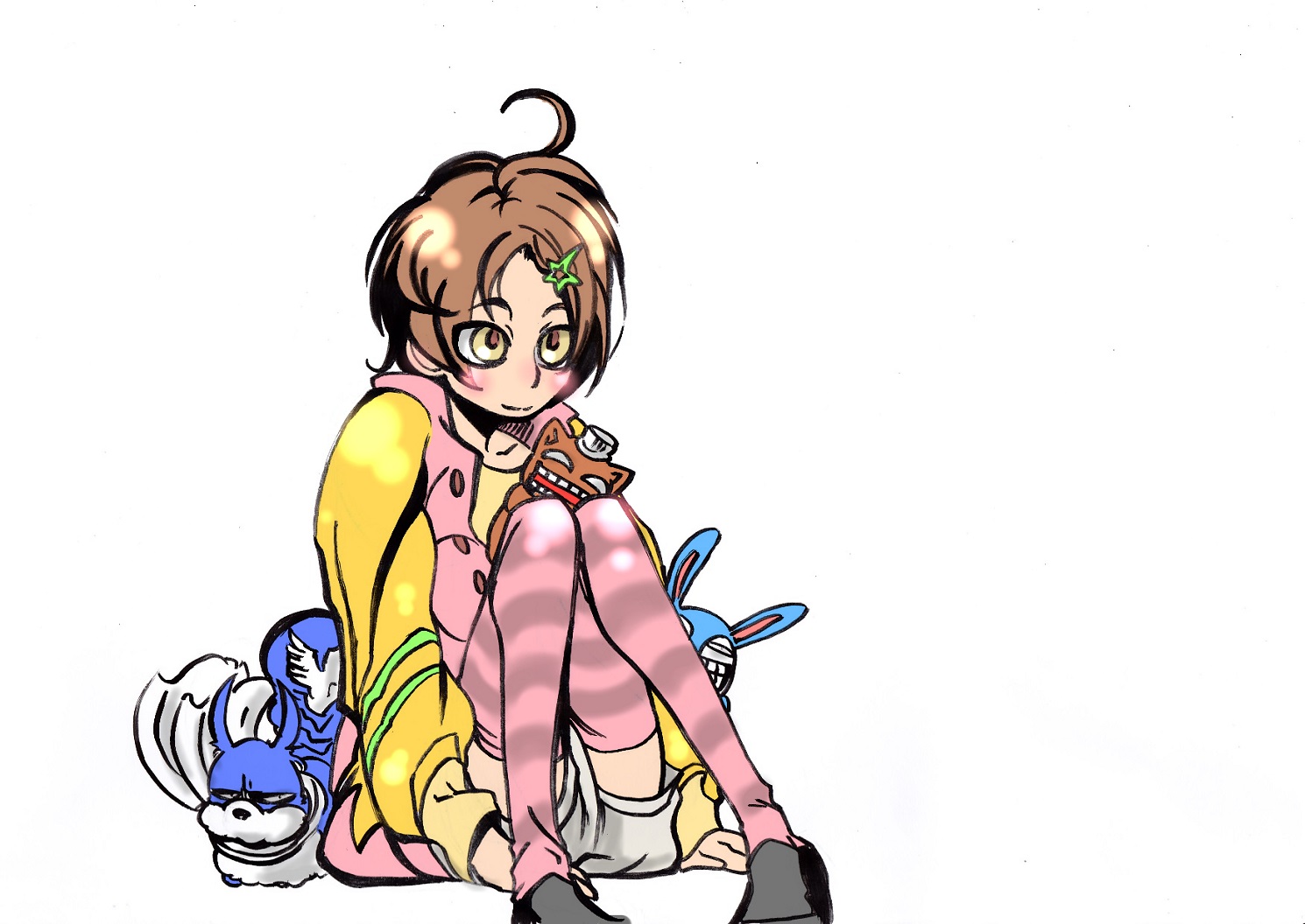 中の人つながり