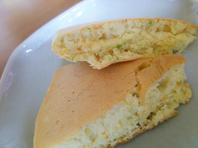 りんご灰釉 六角皿