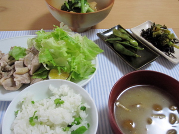 惣菜２種〈小角皿〉