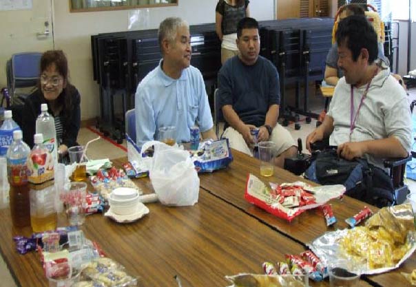 おしゃべり＆お菓子もたくさんありましたよ♪