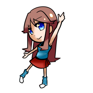 デフォルメブルーちゃん