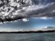 多摩湖の空