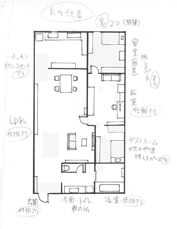 Ｒの住居@USA