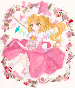 フランとぬいぐるみ