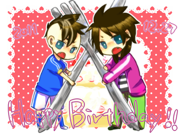 誕生日イラスト！V5