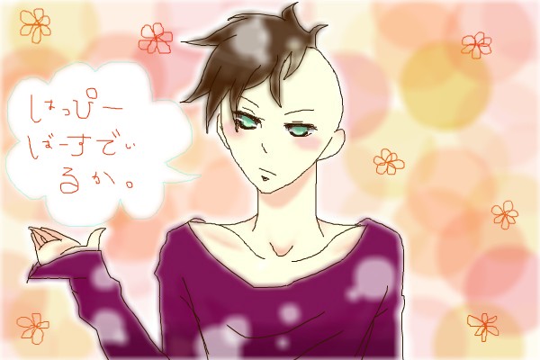 誕生日イラスト！V4