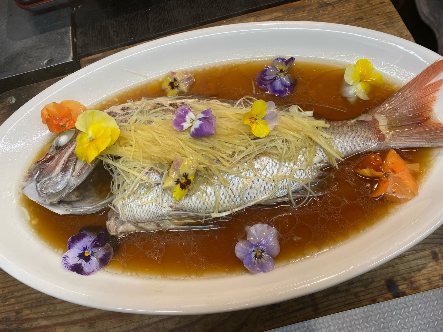 蒸し魚の香港ソース