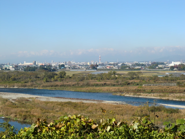 飛山城跡公園からの景観