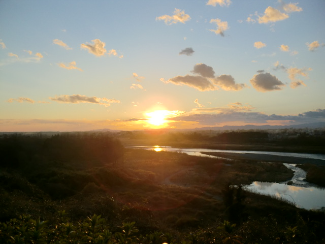 飛び山城公園にて