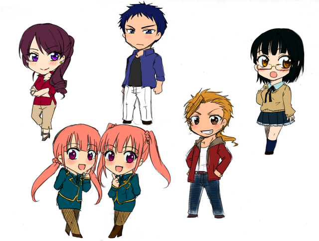 私服・初期決定案