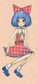 チェック巫女れいむ